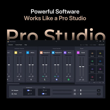 Maono P2 USB Hybrid Aluminium panel Audio Interface for Music Production, Streaming, Podcast