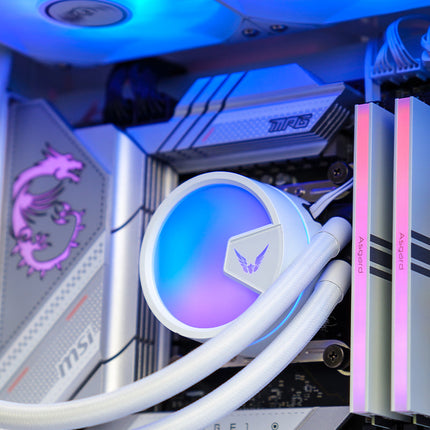 Valkyrie A240 CPU Water Cooler 240mm AIO Liquid Cooling 2x ARGB Fans