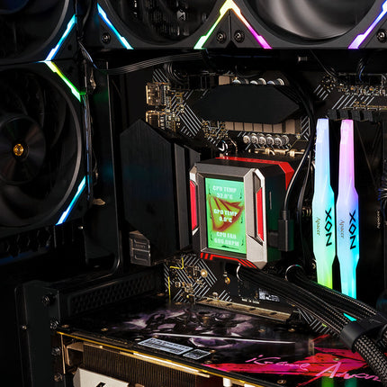 Valkyrie E360 AIO Liquid CPU Cooling 360mm CPU Cooler with 2.4" LCD Display