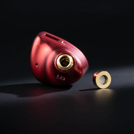 MOONDROP ARIA2 RUBY Dynamic Driver Wired IEM In-Ear Monitor Ceramic-coated Headphones