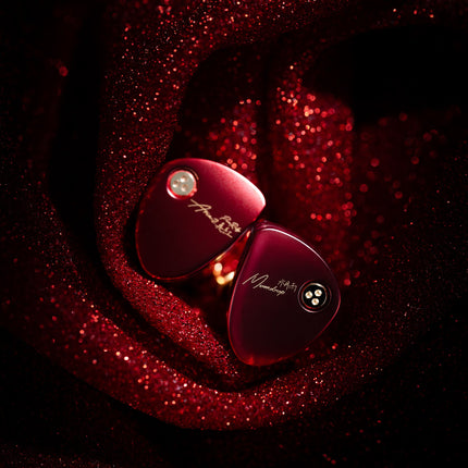 MOONDROP ARIA2 RUBY Dynamic Driver Wired IEM In-Ear Monitor Ceramic-coated Headphones