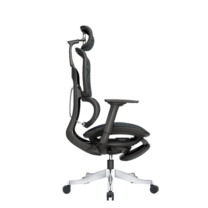 Fantech Ergonomic Office Chair Aluminum Base with Adjustable Leg Rest (OC3)