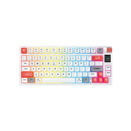 Fantech ATOM PRO Hot-Swap Wireless Mechanical Keyboard with Display Screen