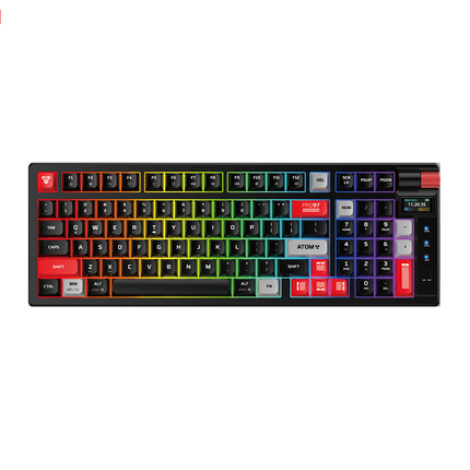 Fantech ATOM PRO Hot-Swap Wireless Mechanical Keyboard with Display Screen