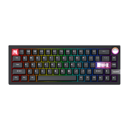 Fantech MAXFIT6 65% Hot-Swap QMK/VIA Wireless Mechanical Keyboard with Knob