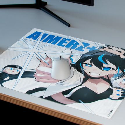 Pulsar Superglide v2 Glass 490x420x1.5mm XL Mouse Pad - Aimerz Yui Edition