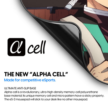 Pulsar ES2 eSports 490x420x3mm XL Mouse Pad - Tanjiro Edition