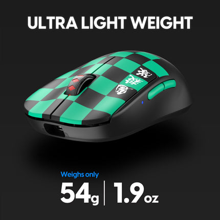 Pulsar X2 v2 Demon Slayer Tanjiro 1K Wireless Optical Gaming Mouse