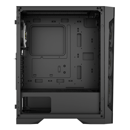 Gamdias Talos E2 ELITE Computer Case ATX Mid Tower Gaming PC Case with 4x ARGB Fans
