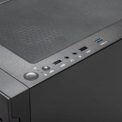 Gamdias Talos E3 Mesh Computer Case ATX Mid Tower Gaming PC Case with 3x ARGB Fans