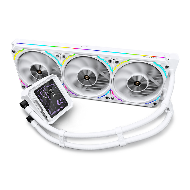 Valkyrie V360 AIO CPU Cooler 360mm Liquid Cooling 360mm with 3.5" LCD Display