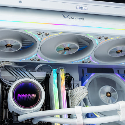 Valkyrie V360 AIO CPU Cooler 360mm Liquid Cooling 360mm with 2.1" LCD Display