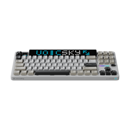 VOICSKY ATMOS 87 Wireless Mechanical Keyboard with Custom Pixel Dynamic Screen