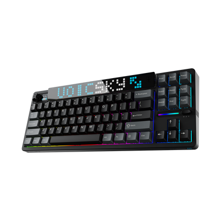 VOICSKY ATMOS 87 Wireless Mechanical Keyboard with Custom Pixel Dynamic Screen