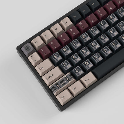 Vintage Stamp - Cherry Profile Dye-Sub PBT Full Keycap Set