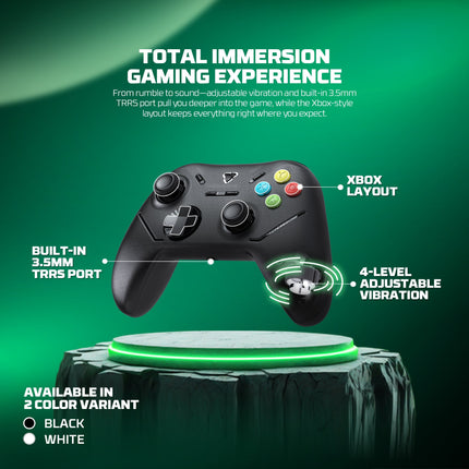 Fantech Shooter III X Wireless Gaming Controller Multi-platform Hall-Effect Gamepad for Xbox