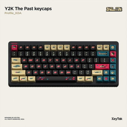 NuPhy x Keytok KDA Y2K Dye-Sub PBT Keycaps