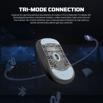 Fantech HELIOS II PRO S XD3V3 8K Wireless Gaming Mouse included 8K Dongle