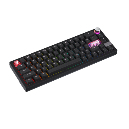 Fantech MAXFIT6 65% Hot-Swap QMK/VIA Wireless Mechanical Keyboard with Knob