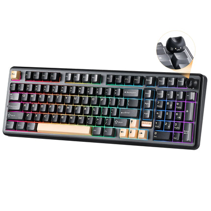 YUNZII B98 PRO QMK/VIA Hot-Swap Wireless Mechanical Keyboard