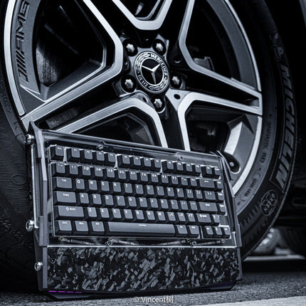 DRY STUDIO Black Diamond 75 V2 Wireless Mechanical Keyboard Advance (DR Rapid Ice Switch)