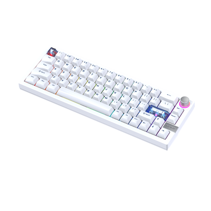 Fantech MAXFIT6 65% Hot-Swap QMK/VIA Wireless Mechanical Keyboard with Knob