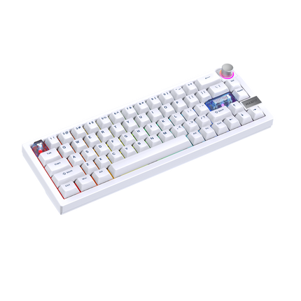 Fantech MAXFIT6 65% Hot-Swap QMK/VIA Wireless Mechanical Keyboard with Knob