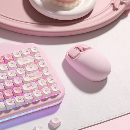 YUNZII C1 Silicone Tri-Mode Wireless Custom Mouse