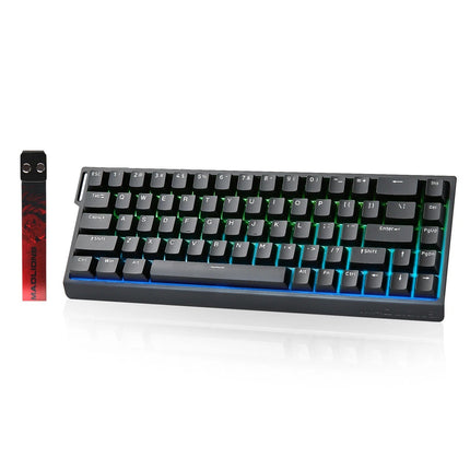 YUNZII x MADLIONS MAD68 HE Rapid Trigger Wired 8K Magnetic Gaming Keyboard (Magnetic Amber Pro Switch)