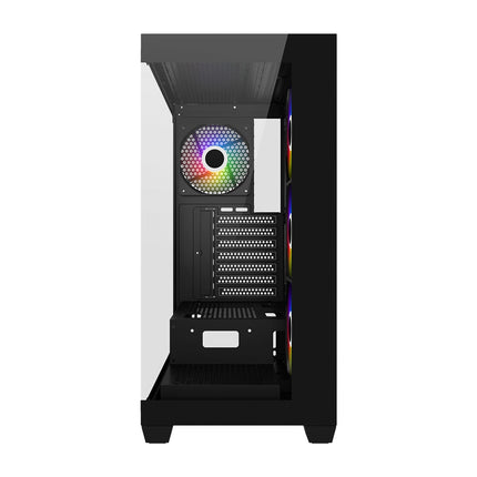 FSP M340 Mid Tower ATX Case, T/G Side Panels, NO PSU