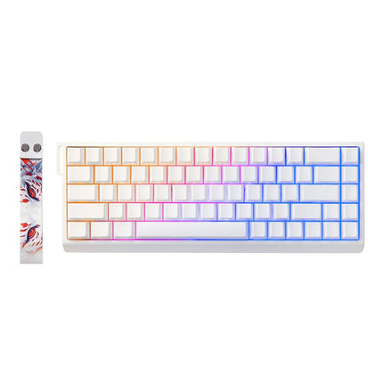 YUNZII x MADLIONS MAD68 HE Rapid Trigger Wired 8K Magnetic Gaming Keyboard (Magnetic Amber Pro Switch)
