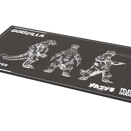 ARBITER STUDIO Black Mechagodzilla XXL 1000x500mm Cloth Mousepad
