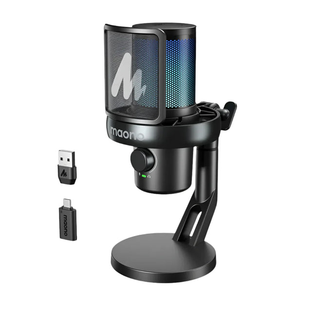 MAONO DM40 Pro USB/Wireless Gaming Desktop Microphone