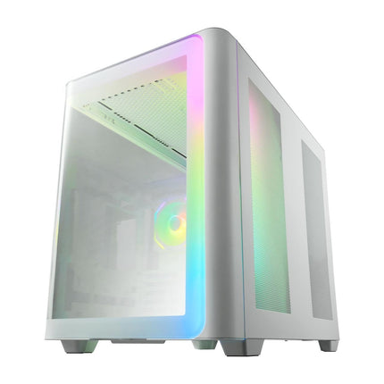 FSP M580 Mid Tower ATX Case, Tempered Glass Side Panel, NO PSU