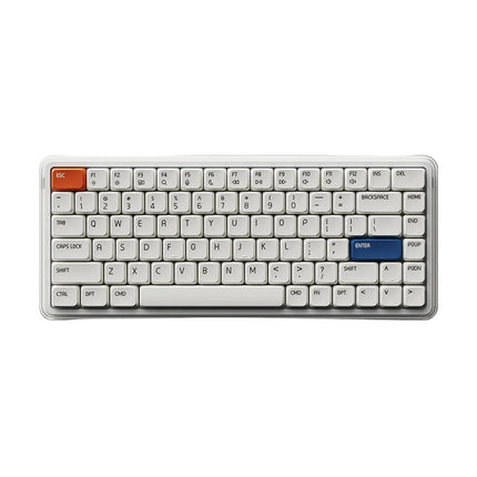 MelGeek O2 Low-profile 75% Quiet Wireless Mechanical Keyboard