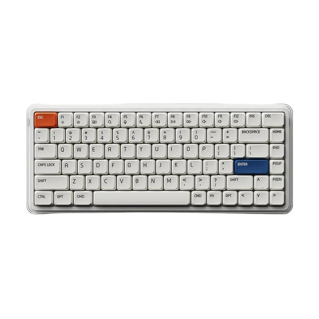 MelGeek O2 Low-profile 75% Quiet Wireless Mechanical Keyboard