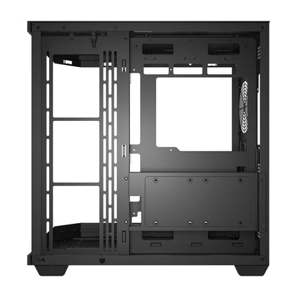 FSP U580 ATX Mid Tower Tempered Glass PC Gaming Case with 7x 120mm ARGB Fans