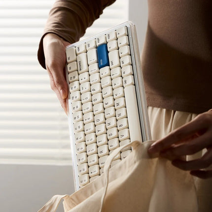 MelGeek O2 Low-profile 75% Quiet Wireless Mechanical Keyboard