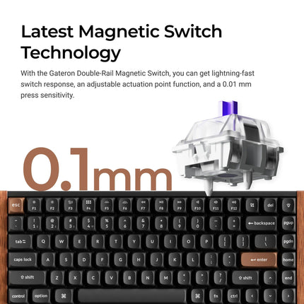 Keychron K2 HE Wireless Magnetic Switch Custom Keyboard