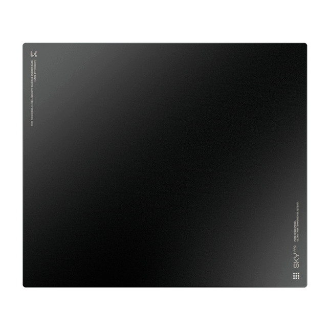 VOICSKY SKY PRO Ultra-Thin 500x430x1mm XL Glass Mouse Pad