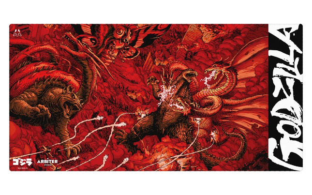 ARBITER STUDIO Godzilla vs Ghidorah XXL 1000x500mm Cloth Mousepad