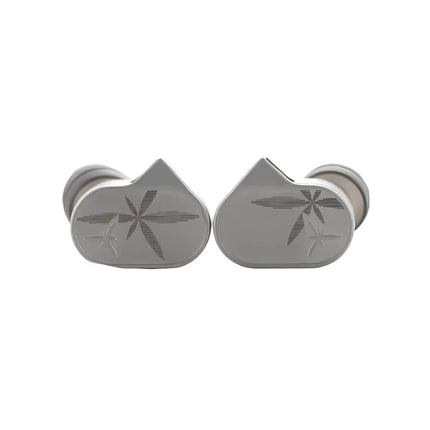 MOONDROP LAN II POP Dynamic Wired IEM In-Ear Monitor Headphones - Silver