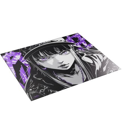 Pwnage Nyomi Purple Limited Edition 420x490x3mm Glass Mousepad